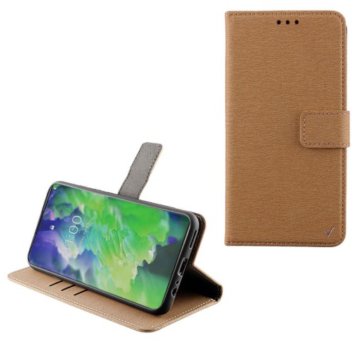 VOLTE-TEL ΘΗΚΗ SAMSUNG S23 5G S911 6.1" ALLURE MAGNET BOOK STAND CLIP GOLD