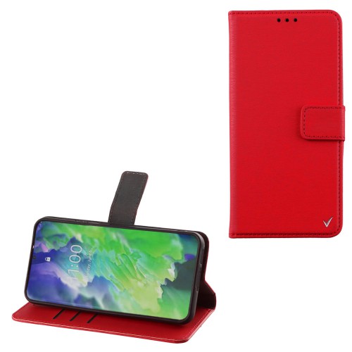 VOLTE-TEL ΘΗΚΗ SAMSUNG S23 5G S911 6.1" ALLURE MAGNET BOOK STAND CLIP RED