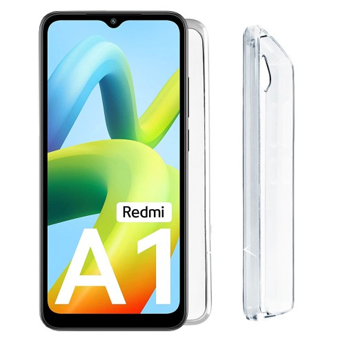 VOLTE-TEL ΘΗΚΗ XIAOMI REDMI A1/REDMI A2 6.52" 6.52" SLIMCOLOR AIR TPU CAMERA GUARD ΔΙΑΦΑΝΗ