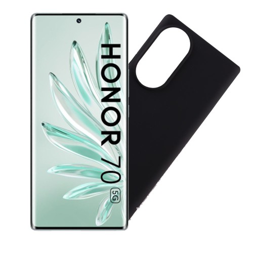 VOLTE-TEL ΘΗΚΗ HONOR 70 6.67" SILICON TPU CAMERA GUARD BLACK