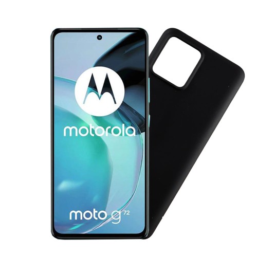 VOLTE-TEL ΘΗΚΗ MOTOROLA MOTO G72 6.6" SILICON TPU CAMERA GUARD BLACK