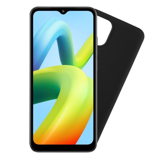 VOLTE-TEL ΘΗΚΗ XIAOMI REDMI A1/REDMI A2 6.52" SILICON TPU CAMERA GUARD BLACK