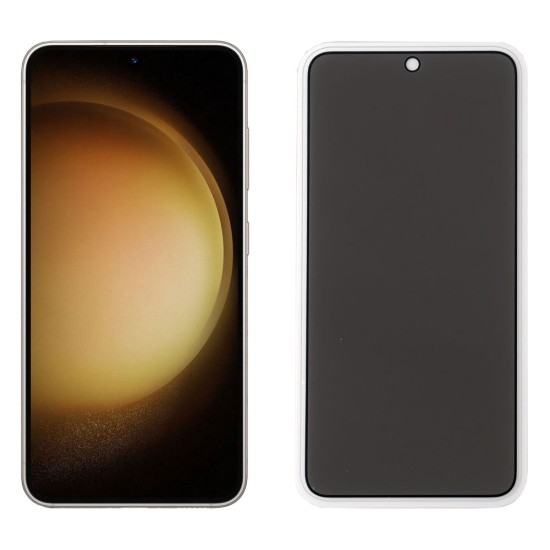 IDOL 1991 TEMPERED GLASS SAMSUNG S23 PLUS 5G S916 6.6" 9H 0.25mm PRIVACY ANTISPY SEMI CURVED FULL GLUE BLACK