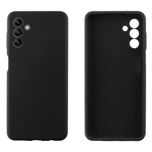 IDOL 1991 ΘΗΚΗ SAMSUNG A14 4G A145/A14 5G A146 6.6" VELVET ELITE TPU 4 SIDE FULL CAMERA PROTECTION BLACK