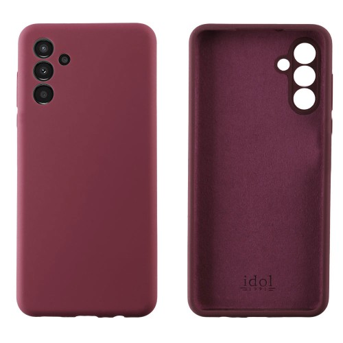 IDOL 1991 ΘΗΚΗ SAMSUNG A34 5G A346 6.6" VELVET ELITE TPU 4 SIDE FULL CAMERA PROTECTION BURGUNDY