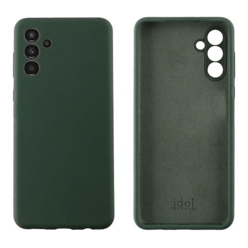 IDOL 1991 ΘΗΚΗ SAMSUNG A34 5G A346 6.6" VELVET ELITE TPU 4 SIDE FULL CAMERA PROTECTION DARK GREEN
