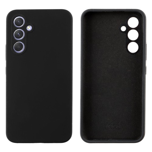 IDOL 1991 ΘΗΚΗ SAMSUNG A54 5G A546 6.4" VELVET ELITE TPU 4 SIDE FULL CAMERA PROTECTION BLACK