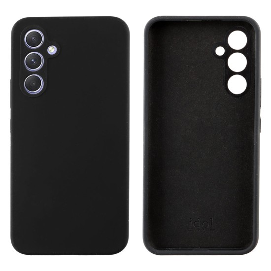 IDOL 1991 ΘΗΚΗ SAMSUNG A54 5G A546 6.4" VELVET ELITE TPU 4 SIDE FULL CAMERA PROTECTION BLACK