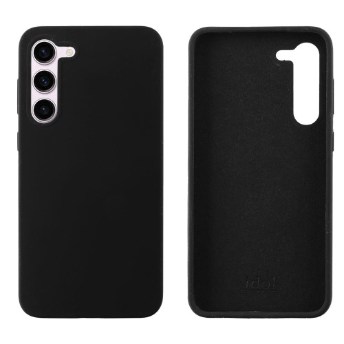 IDOL 1991 ΘΗΚΗ SAMSUNG S23 5G S911 6.1" VELVET ELITE TPU 4 SIDE CAMERA GUARD BLACK