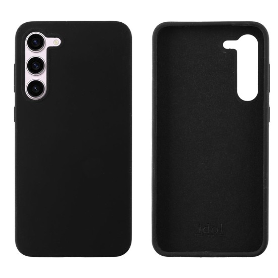 IDOL 1991 ΘΗΚΗ SAMSUNG S23 5G S911 6.1" VELVET ELITE TPU 4 SIDE CAMERA GUARD BLACK