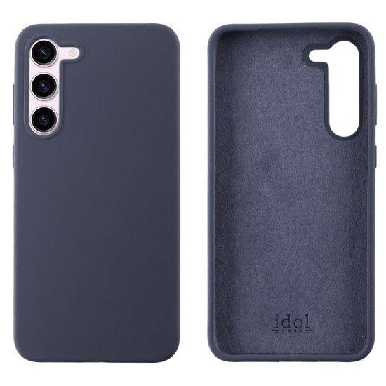 IDOL 1991 VELVET ELITE TPU ΘΗΚΗ SAMSUNG S23 5G S911 6.1in  4 SIDE CAMERA GUARD BLUE