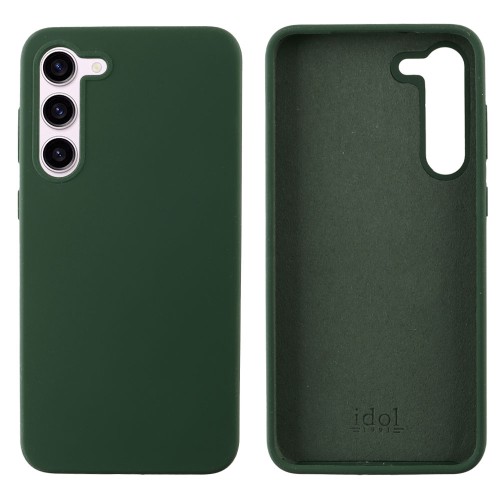 IDOL 1991 ΘΗΚΗ SAMSUNG S23 PLUS 5G S916 6.6" VELVET ELITE TPU 4 SIDE CAMERA GUARD DARK GREEN