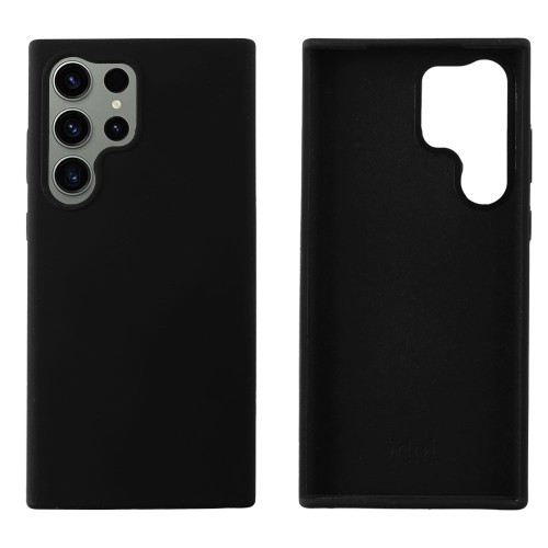 IDOL 1991 ΘΗΚΗ SAMSUNG S23 ULTRA 5G S918 6.8" VELVET ELITE TPU 4 SIDE CAMERA GUARD BLACK