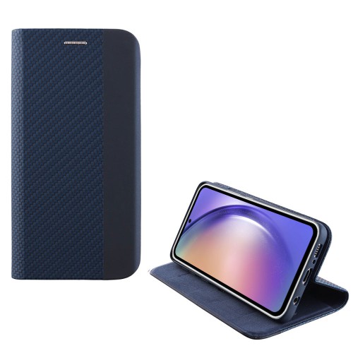 IDOL 1991 ΘΗΚΗ SAMSUNG A54 5G A546 6.4" ELITE ANTI-RFID BOOK STAND BLUE
