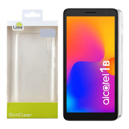 LIME ΘΗΚΗ ALCATEL 1B 2022 5031 5.5" SLIMCLEAR TPU CAMERA GUARD ΔΙΑΦΑΝΗ