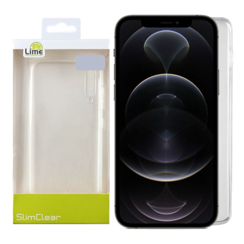 LIME ΘΗΚΗ IPHONE 12 PRO / IPHONE 12 6.1" SLIMCLEAR TPU CAMERA GUARD ΔΙΑΦΑΝΗ