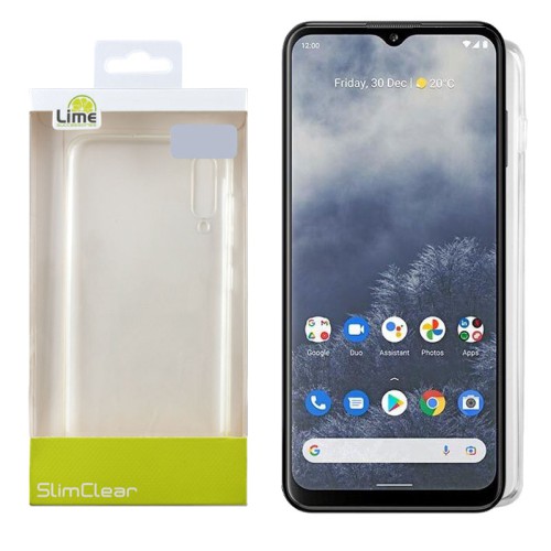 LIME ΘΗΚΗ NOKIA G60 5G 6.58" SLIMCLEAR TPU CAMERA GUARD ΔΙΑΦΑΝΗ