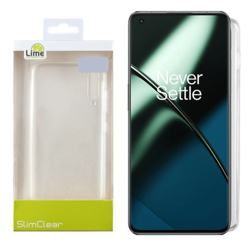 LIME ΘΗΚΗ ONEPLUS 11 5G 6.7" SLIMCLEAR TPU CAMERA GUARD ΔΙΑΦΑΝΗ