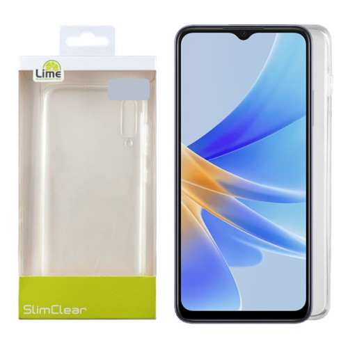 LIME ΘΗΚΗ OPPO A17 6.56" SLIMCLEAR TPU CAMERA GUARD ΔΙΑΦΑΝΗ