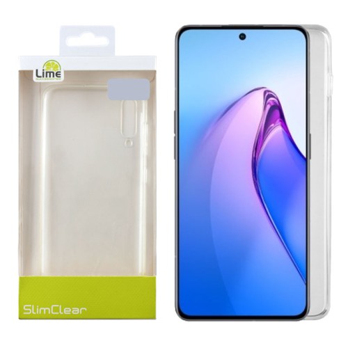 LIME ΘΗΚΗ OPPO RENO8 5G CPH2359 6.4" SLIMCLEAR TPU CAMERA GUARD ΔΙΑΦΑΝΗ