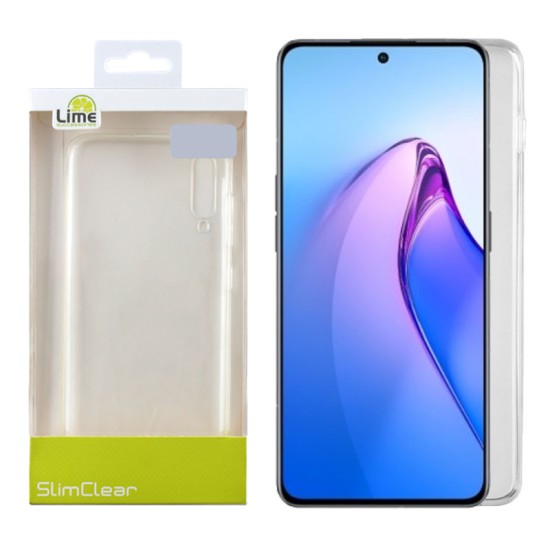 LIME ΘΗΚΗ OPPO RENO8 PRO 5G CPH2357/RENO8 PRO PLUS 5G PFZM10 6.7" SLIMCLEAR TPU CAMERA GUARD ΔΙΑΦΑΝΗ