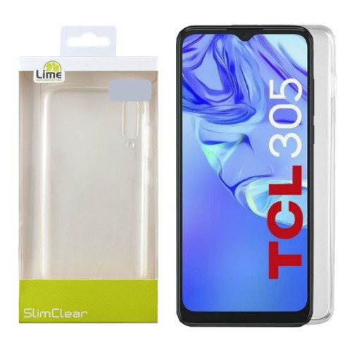 LIME ΘΗΚΗ TCL 305/306/30E/30SE 6.52" SLIMCLEAR TPU CAMERA GUARD ΔΙΑΦΑΝΗ
