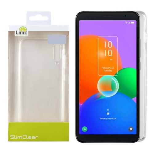LIME ΘΗΚΗ TCL 403 T431 6.0" SLIMCLEAR TPU CAMERA GUARD ΔΙΑΦΑΝΗ