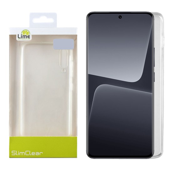LIME ΘΗΚΗ XIAOMI 13 5G 6.36" SLIMCLEAR TPU CAMERA GUARD ΔΙΑΦΑΝΗ