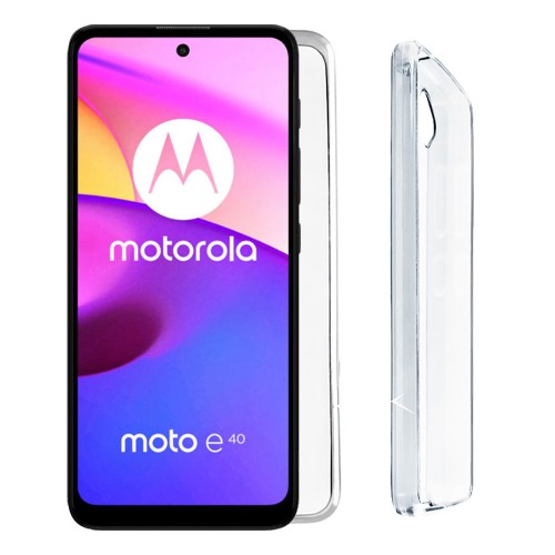 VOLTE-TEL ΘΗΚΗ MOTOROLA MOTO E40 XT2159-9 6.5" SLIMCOLOR AIR TPU CAMERA GUARD ΔΙΑΦΑΝΗ
