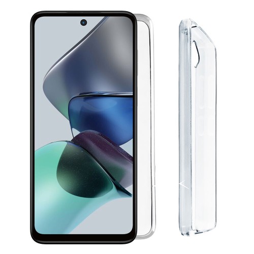 VOLTE-TEL ΘΗΚΗ MOTOROLA MOTO G13/G23 6.5" SLIMCOLOR AIR TPU CAMERA GUARD ΔΙΑΦΑΝΗ