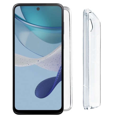VOLTE-TEL ΘΗΚΗ MOTOROLA MOTO G53 6.5" SLIMCOLOR AIR TPU CAMERA GUARD ΔΙΑΦΑΝΗ