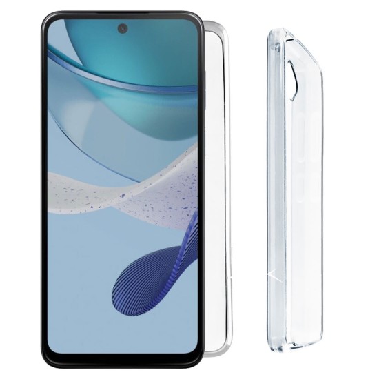 VOLTE-TEL ΘΗΚΗ MOTOROLA MOTO G53 6.5" SLIMCOLOR AIR TPU CAMERA GUARD ΔΙΑΦΑΝΗ