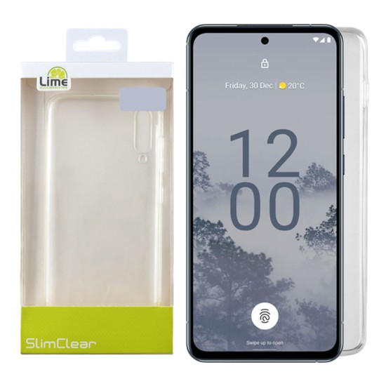 LIME ΘΗΚΗ NOKIA X30 5G 6.43" SLIMCLEAR TPU CAMERA GUARD ΔΙΑΦΑΝΗ