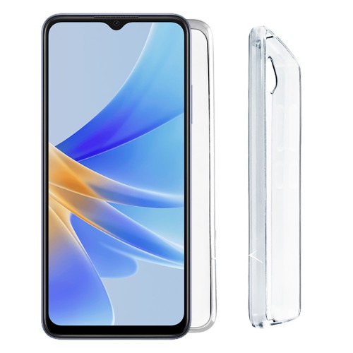 VOLTE-TEL ΘΗΚΗ OPPO A17 6.56" SLIMCOLOR AIR TPU CAMERA GUARD ΔΙΑΦΑΝΗ