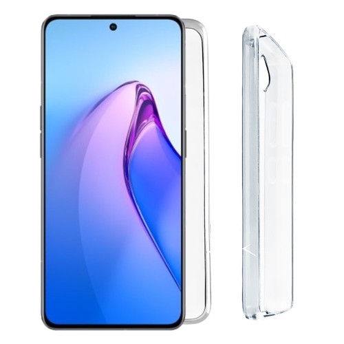 VOLTE-TEL ΘΗΚΗ OPPO RENO8 5G CPH2359 6.4" SLIMCOLOR AIR TPU CAMERA GUARD ΔΙΑΦΑΝΗ