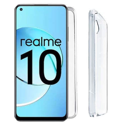 VOLTE-TEL ΘΗΚΗ REALME 10 6.4" SLIMCOLOR AIR TPU CAMERA GUARD ΔΙΑΦΑΝΗ