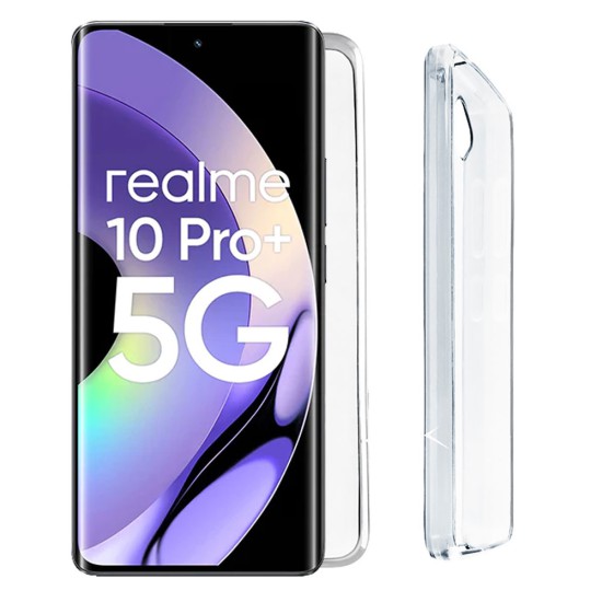 VOLTE-TEL ΘΗΚΗ REALME 10 PRO+ 5G 6.7" SLIMCOLOR AIR TPU CAMERA GUARD ΔΙΑΦΑΝΗ