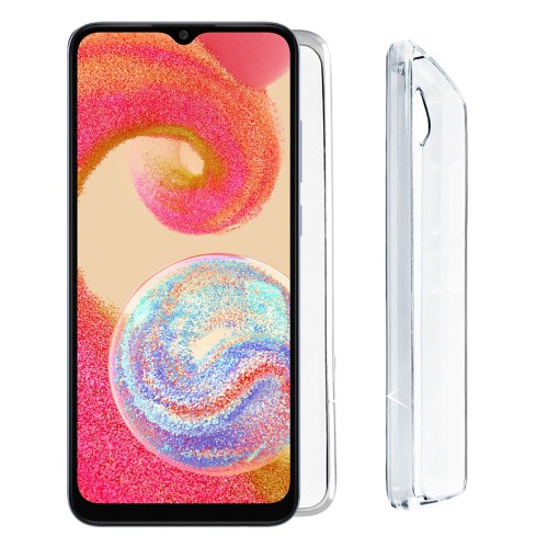 VOLTE-TEL ΘΗΚΗ SAMSUNG A04e A042 6.5" SLIMCOLOR AIR TPU CAMERA GUARD ΔΙΑΦΑΝΗ
