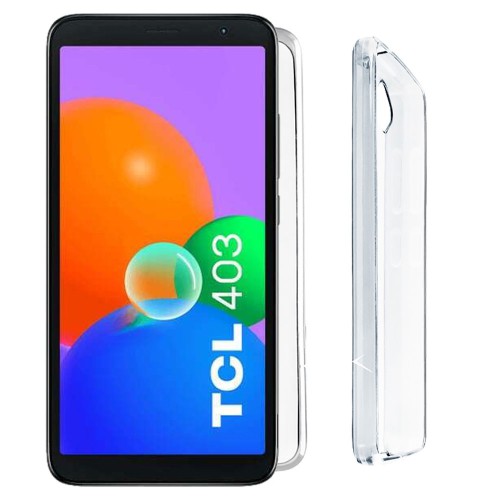 VOLTE-TEL ΘΗΚΗ TCL 403 T431 6.0" SLIMCOLOR AIR TPU CAMERA GUARD ΔΙΑΦΑΝΗ