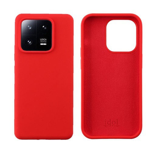 IDOL 1991 ΘΗΚΗ XIAOMI 13 5G 6.36" VELVET ELITE TPU 4 SIDE CAMERA GUARD RED