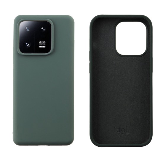 IDOL 1991 ΘΗΚΗ XIAOMI 13 5G 6.36" VELVET ELITE TPU 4 SIDE CAMERA GUARD DARK GREEN