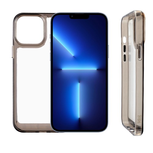 IDOL 1991 ΘΗΚΗ IPHONE 13 PRO 6.1" CRISTALYTE TPU CAMERA GUARD ΔΙΑΦΑΝΗ ΓΚΡΙ