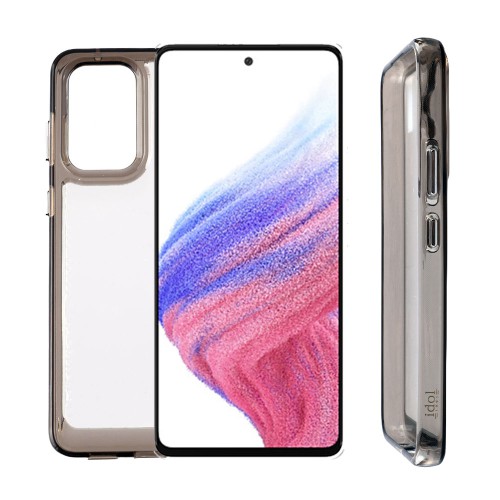 IDOL 1991 ΘΗΚΗ SAMSUNG A53 5G A536 6.5" CRISTALYTE TPU CAMERA GUARD ΔΙΑΦΑΝΗ ΓΚΡΙ