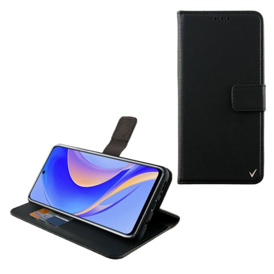 VOLTE-TEL ΘΗΚΗ HUAWEI NOVA Y90 6.7" ALLURE MAGNET BOOK STAND CLIP BLACK