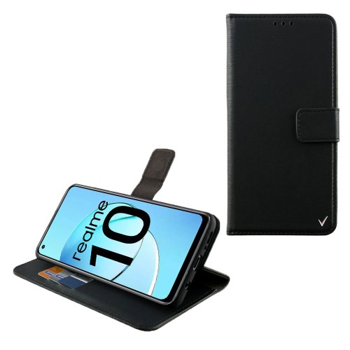 VOLTE-TEL ΘΗΚΗ REALME 10 6.4" ALLURE MAGNET BOOK STAND CLIP BLACK