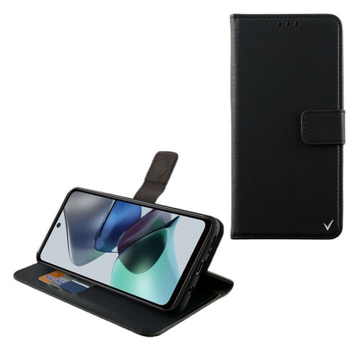 VOLTE-TEL ΘΗΚΗ MOTOROLA MOTO G13/G23 6.5" ALLURE MAGNET BOOK STAND CLIP BLACK