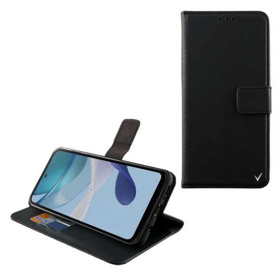VOLTE-TEL ΘΗΚΗ MOTOROLA MOTO G53 6.5" ALLURE MAGNET BOOK STAND CLIP BLACK