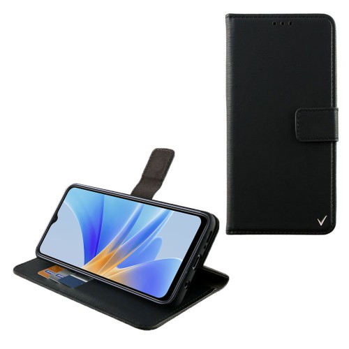 VOLTE-TEL ΘΗΚΗ OPPO A17 6.56" ALLURE MAGNET BOOK STAND CLIP BLACK