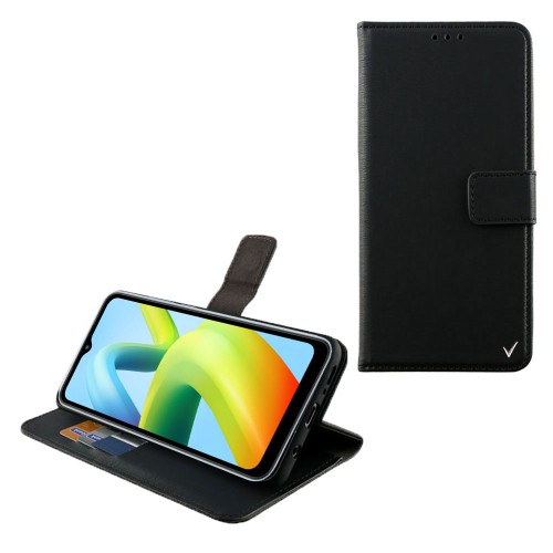 VOLTE-TEL ΘΗΚΗ XIAOMI REDMI A1/REDMI A2 6.52" ALLURE MAGNET BOOK STAND CLIP BLACK