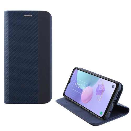 IDOL 1991 ΘΗΚΗ TCL 405 T506D/406/408 T507 6.6" ELITE ANTI-RFID BOOK STAND BLUE